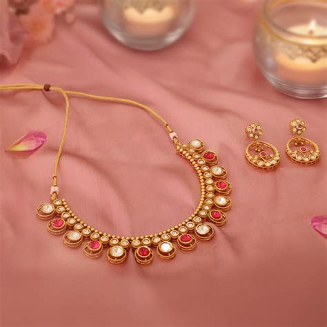 Ruby Glam Slay Necklace Set