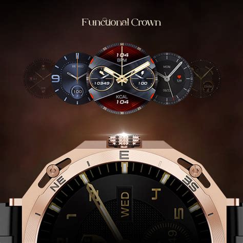 boAt Enigma Z20 - 1.51" (3.83 cms) Luxury Round Display Smartwatch with ...