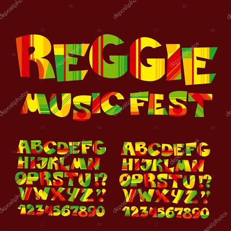 Reggae Font 的图像结果
