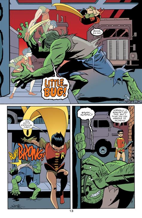 Dick Grayson being an absolute menace to the enemies (Robin: Year One ...