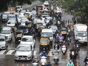 Heavy traffic snarls in Delhi - The Economic Times