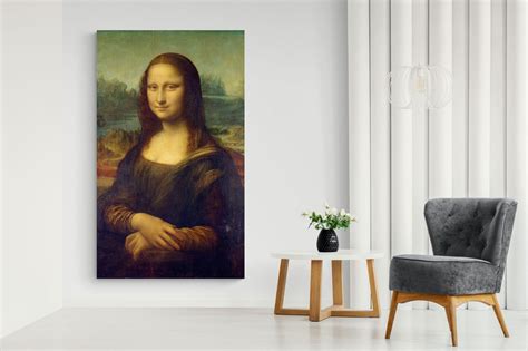 Mono Lisa Wall Art Print ⭐️ Canvas & Framed + Many Sizes