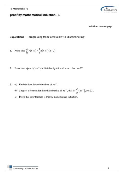 Sample Problems Math Induction Easy 的图像结果
