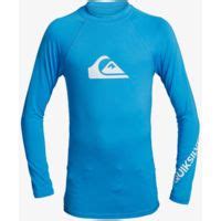 Quiksilver All Time Long Sleeve UPF 50 Rashguard Tee - Boy's — CampSaver