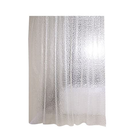 EVA Clear Shower Curtain Liner, Water Repellent Shower Curtain for ...