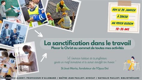 Topo : Sanctification dans le travail., Rue Gloxin, 67000 Strasbourg ...
