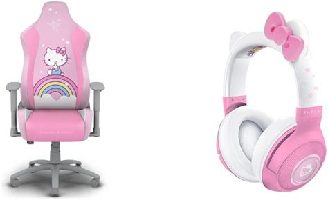 Razer Iskur X PC Gaming Chair & Kraken BT Headset - Ubuy India