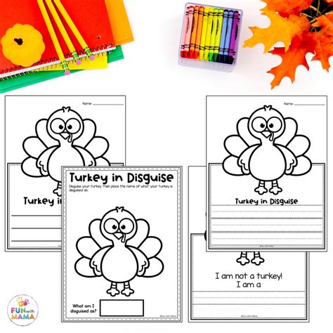 Disguise A Turkey Template Printable - Free Printable US