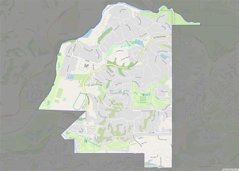 Map of Fairbanks Ranch CDP - Thong Thai Real