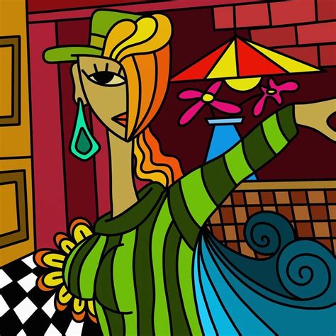 Pitaara Box Deformed Woman | Canvas Painting for Bedroom & Living Room ...