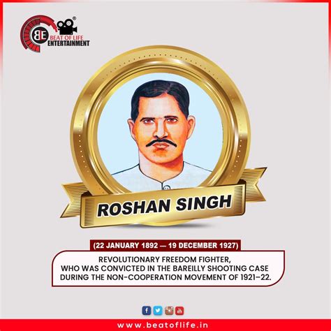 Remembering Roshan Singh- A Revolutionary Freedom Fighter - Beat of ...
