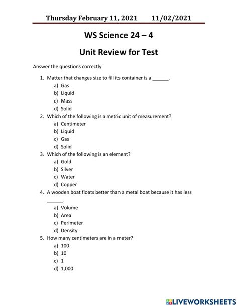5th Grade Science Lessons 的图像结果