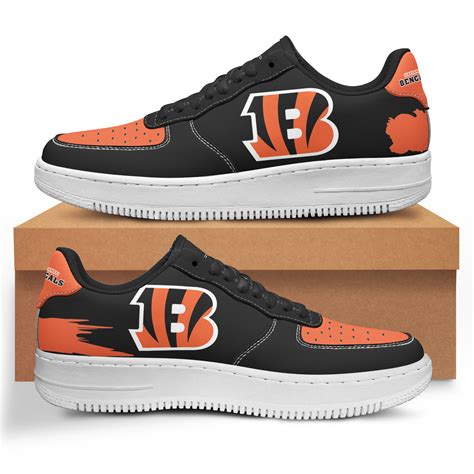 Cincinnati Bengals Air Force Shoes 355 - Hearthtops Store