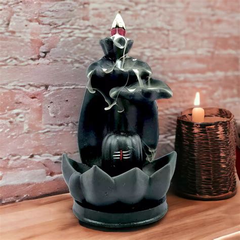 Shiva Lingam Smoke Backflow Incense Holder – Aurance
