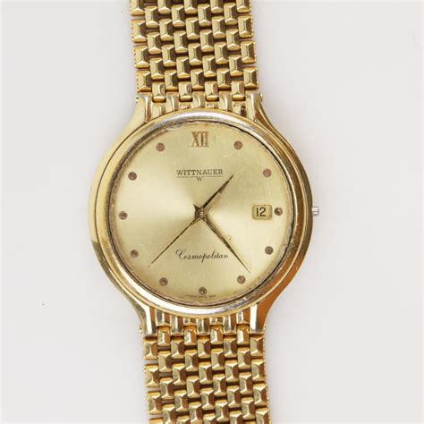 Wittnauer Cosmopolitan 18kt Gold-plated Watch | Property Room