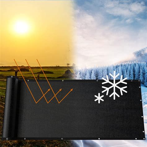 Buy SPORTYOUTH 3ft x 50ft Privacy Screen Fence Windscreen Cover, Heavy ...