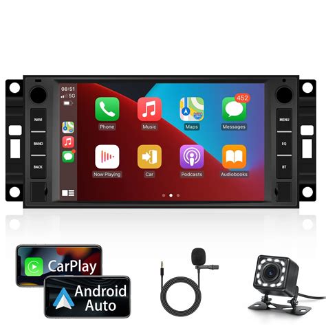 Buy Android Car Stereo Wireless CarPlay Android Auto for Jeep JK ...