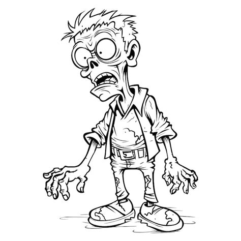 Page 2 | Zombie line art Vectors - Download Free High-Quality Vectors ...