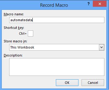 Image result for Automate a Task Excel Button