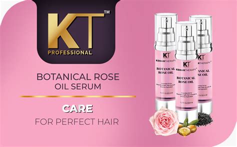 Kehairtherapy KT Professional Botanical Rose Oil Serum For Reduce Hair ...
