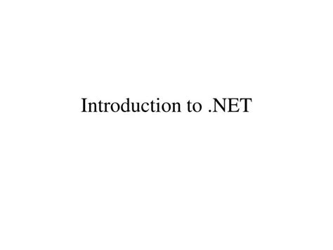 Image result for .Net Introduction