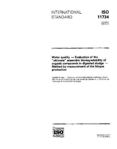 Buy ISO 11734:1995, Water quality - Evaluation of the ultimate ...