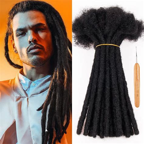 Buy NEWSHAIR ட்ரெட்லாக்ஸ் நீட்டிப்புகள் 10 அங்குலங்கள் 20 ஸ்ட்ராண்ட்ஸ் ...