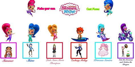 Shimmer and shine cast meme by HS15381 on DeviantArt