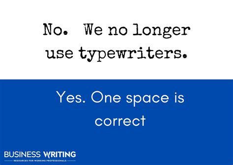 How Many Spaces Go After a Period? - BusinessWritingBlog