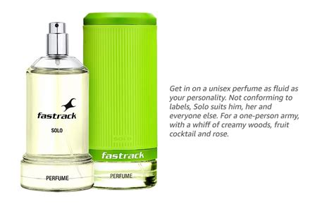 Buy Fastrack Unisex Adult Aromatic Perfume Spray Unisex Solo, 100 Ml ...
