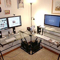 Image result for Z-Line Glass Computer Desk