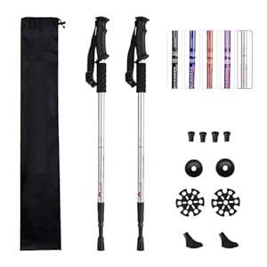 MARTAND ENTERPRISE Adjustable Anti Shock IM Trekking Pole for Hiking ...