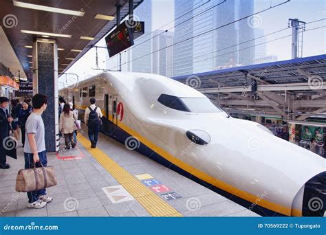 Japan high speed train editorial photography. Image of transportation ...