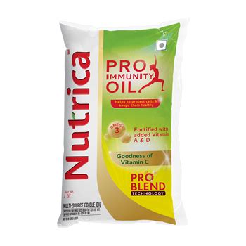 Best Indian Cooking Oil for Boosting Immunity | Nutrica Foods