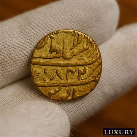 Luxury One Rupee 1827 Maharaja Ranjit Singh, Amritsar old India Rare ...