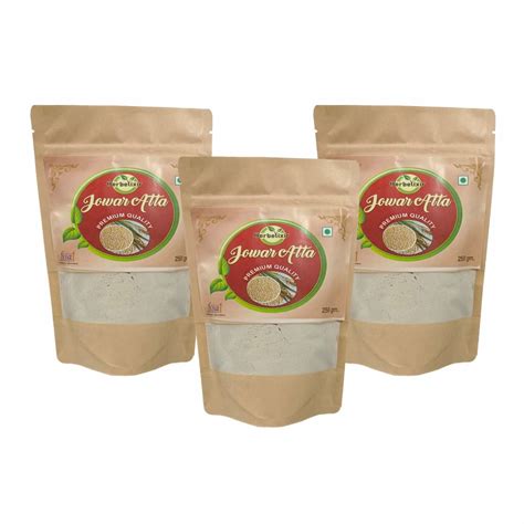 HERB ELIXIR Jowar Flour Sorghum Flour Good Source Of Protein,Iron Jowar ...