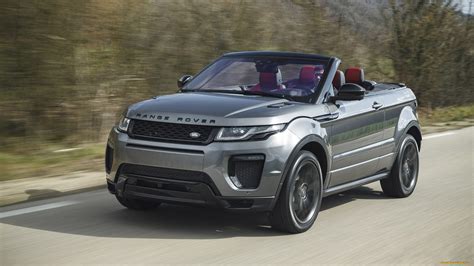 Обои Range Rover Evoque Convertible 2017 Автомобили Range Rover, обои ...