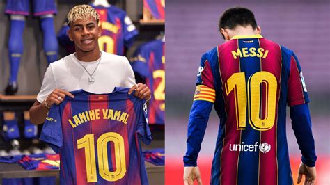 Lionel Messi numbers! Lamine Yamal shifts 70,000 Barcelona No.10 shirts ...