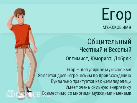 Значение имени Егор: происхождение, характер и судьба.