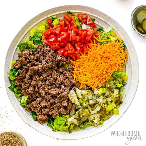 BIG MAC SALAD (CHEESEBURGER SALAD). - Koda