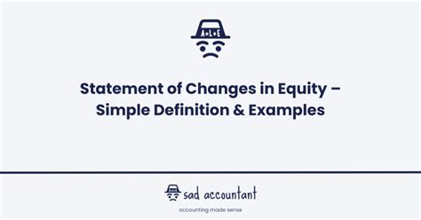 Image result for Equity Changes Explained