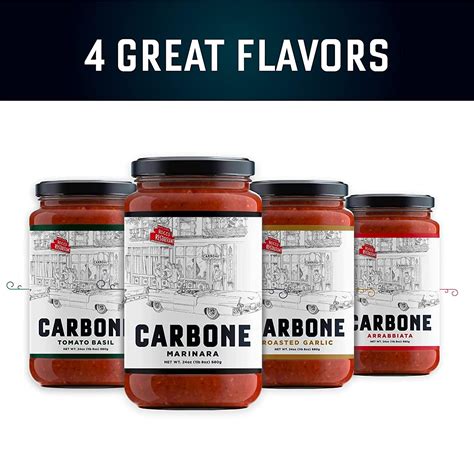 Carbone Marinara Pasta Sauce - Fresh & All-Natural | Non GMO, Vegan ...