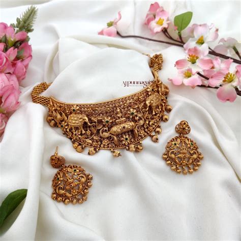 Traditional Choker Necklaces for Women | Kemp Stone Chokers Online - AJ ...