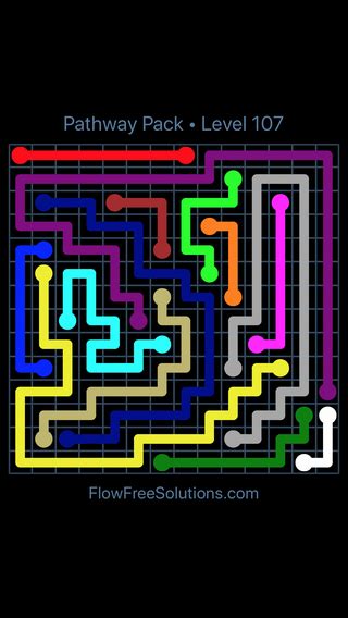 Image result for Flow Free Pathway Pack Level 102