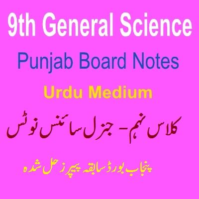 Image result for General Science Notes 9 Class