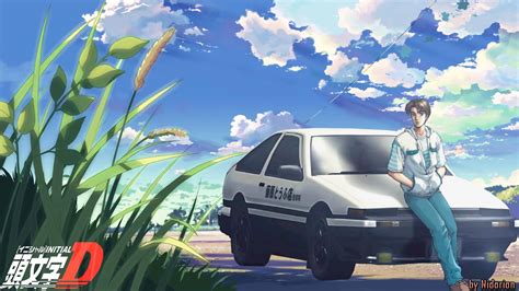 Fresh Initial D Wallpaper 1920x1080 | Gambar anime, Gambar, Mobil