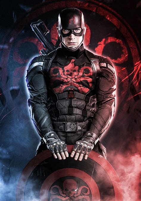Hydra captain america, Captain america art, Hydra marvel