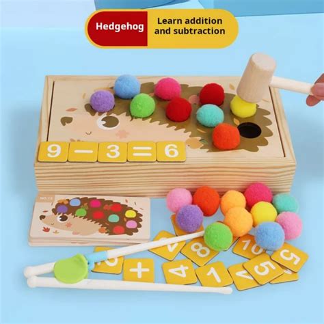 Hedgehog Color Sorting Toy – Eduspark Toys