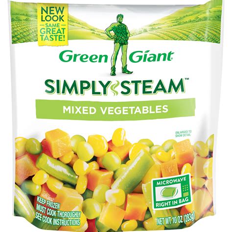 Green Giant Frozen Vegetables - Veggie Steamers - Green Giant Veggies