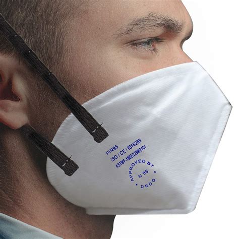 Allextreme PI-N95 DRDO Approved Face Mask with Breathing Valve for Men ...